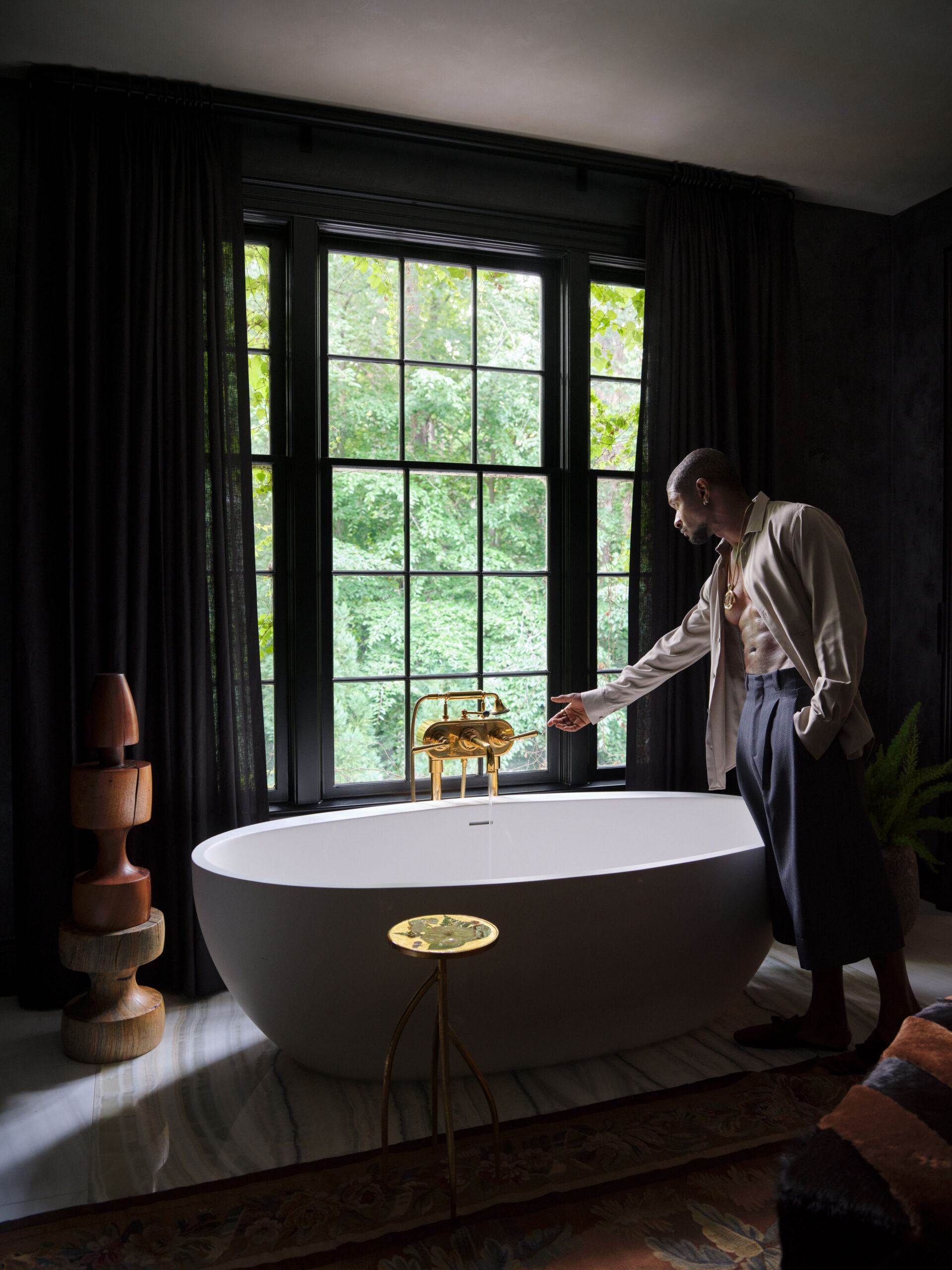 Architectural Digest x Usher